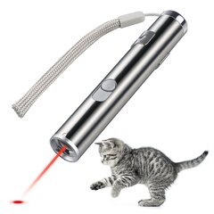 Usb laetav lemmikloomade mänguasjad Cat Training Laser Pointer koos LED taskulambiga hind ja info | Mänguasjad kassidele | kaup24.ee