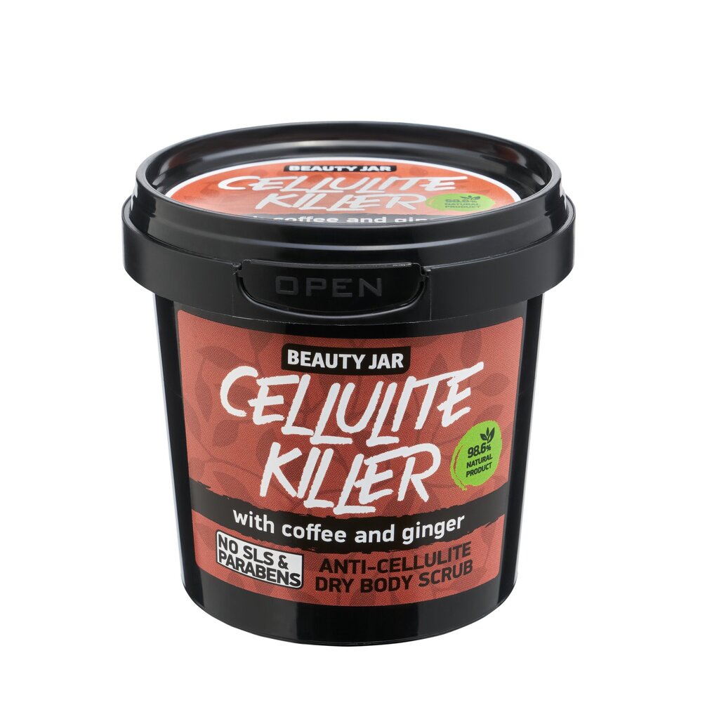 Beauty Jar Kehakoorija Cellulite Killer 150g hind ja info | Kehakoorijad | kaup24.ee