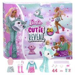 Barbie Cutie Reveal Advendikalender mitmevärviline hind ja info | Jõulukaunistused | kaup24.ee