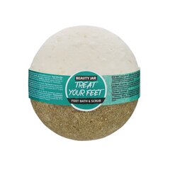 Beauty Jar Vannipall-koorija jalgadele Treat Your Feet 250g hind ja info | Dušigeelid, õlid | kaup24.ee