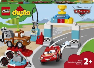 10924 LEGO® DUPLO & Disney Cars День гонки Молнии Маккуина цена и информация | Конструкторы и кубики | kaup24.ee