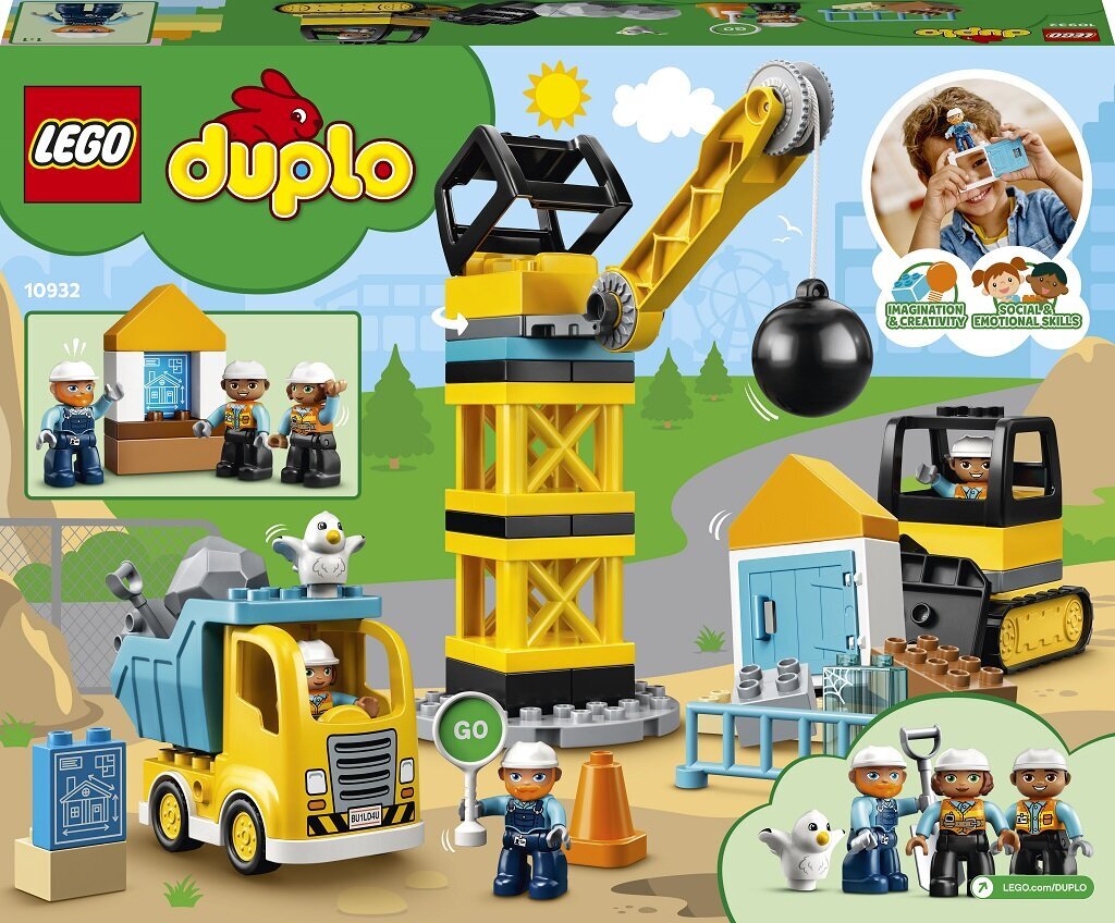 10932 LEGO® DUPLO Lammutamine lõhkumispalliga hind ja info | Klotsid ja konstruktorid | kaup24.ee