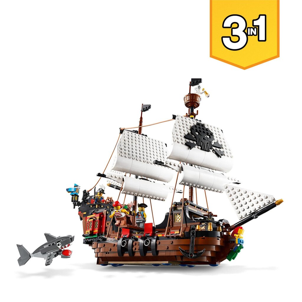 31109 LEGO® Creator Piraadilaev hind ja info | Klotsid ja konstruktorid | kaup24.ee