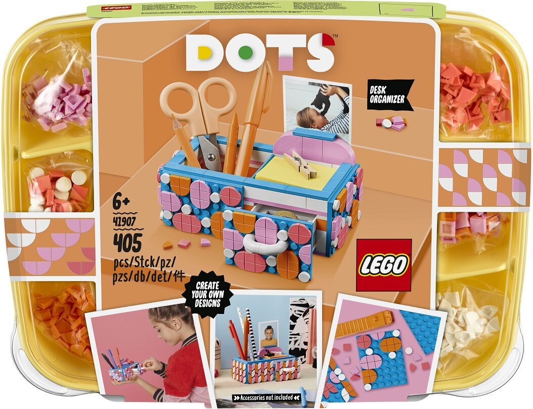 41907 LEGO® DOTS Kirjutuslauakorrastaja цена и информация | Arendavad mänguasjad | kaup24.ee