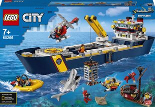 60266 LEGO® City Oceans Исследовательское судно океана цена и информация | Конструкторы и кубики | kaup24.ee