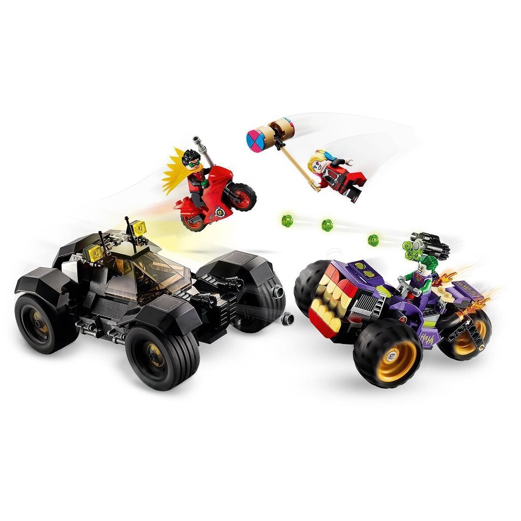 76159 LEGO® Super Heroes Jokeri kolmerattaline tagaajamine цена и информация | Klotsid ja konstruktorid | kaup24.ee