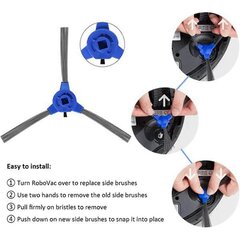 Robovac Clean G35+ G40+ G40 hübriidrobottolmuimeja peamise küljeharja Hepa filtri tolmukottide varuosad hind ja info | Tolmuimejate lisatarvikud | kaup24.ee