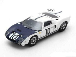 Модель автомобиля Ford GT #10 24H Le Mans 1964 P. Hill - B. McLaren Spark 1:43 цена и информация | Коллекционные модели автомобилей | kaup24.ee