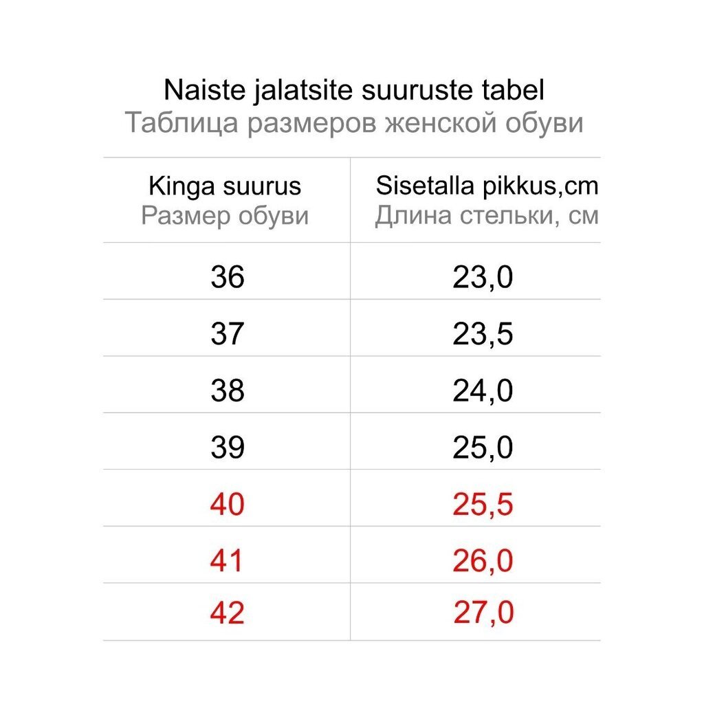 La Bottine nahast kingad цена и информация | Naiste sandaalid | kaup24.ee