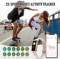 Fitness Tracker, sammujälgija 24/7 südame löögisageduse jaoks, vere hapnikusisalduse vererõhu une jälgimine, sammulugejakellad Android iOS-iga, aktiivsusjälgija sammulugeja naistele Mehed цена и информация | Nutikellade ja nutivõrude tarvikud | kaup24.ee