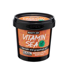 Соль для ванны Beauty Jar Vitamin Sea, для уменьшения целлюлита, 150 г цена и информация | Масла, гели для душа | kaup24.ee