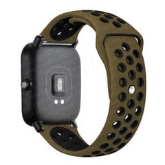 (Army Khaki) Silikoonrihm Amazfit Gts 3/pro/2/2e Mini/gtr 3 42mm/47mm/gtr2/stratos 2/3 spordikella käevõru Amazfit biparihm – kellarihmad hind ja info | Nutikellade ja nutivõrude tarvikud | kaup24.ee