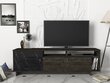 TV laud Kalune Design Artem, must/pruun цена и информация | TV alused | kaup24.ee