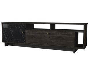 ТВ столик Kalune Design Artem, черный/коричневый цена и информация |  Тумбы под телевизор | kaup24.ee