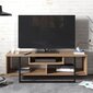 TV laud Kalune Design Asal 120 cm, pruun/must цена и информация | TV alused | kaup24.ee