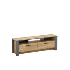 TV laud Kalune Design Manhattan 150 cm, tamm/hall цена и информация | Тумбы под телевизор | kaup24.ee