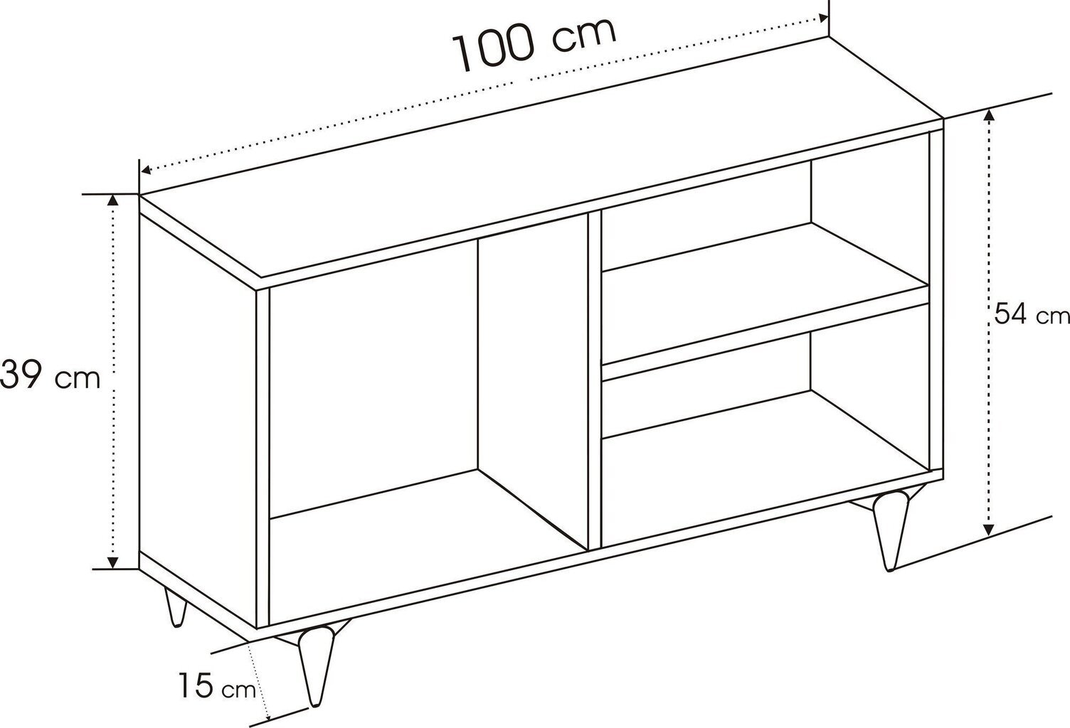 TV laud Kalune Design Zisino, valge цена и информация | TV alused | kaup24.ee