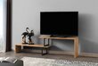TV laud Kalune Design Ovit, must/pruun hind ja info | TV alused | kaup24.ee