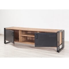 ТВ столик Kalune Design Cosmo Rex, коричневый/черный цена и информация | Тумбы под телевизор | kaup24.ee