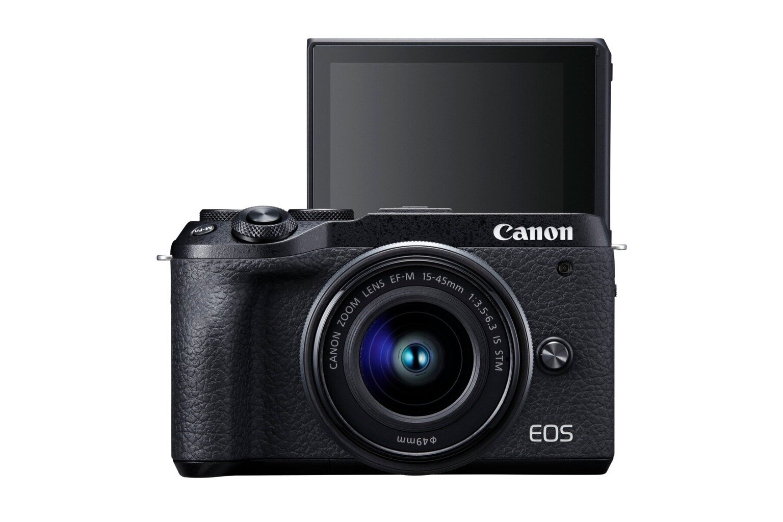 Canon EOS M6 Mark II + EF-M 15-45mm + EVF-DC2, Black цена и информация | Fotoaparaadid | kaup24.ee