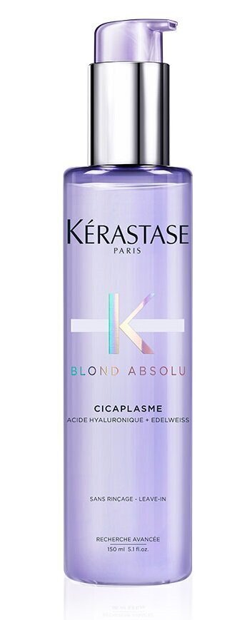 Tugevdav seerum heledatele ja värvitud juustele kuumuse kaitseks Kerastase Blond Absolu Cicaplasme 150 ml цена и информация | Maskid, õlid, seerumid | kaup24.ee