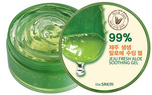 Rahustav aaloe geel The Saem Jeju Fresh Aloe näole, kehale, juustele 300 ml hind ja info | Kehakreemid, kehaspreid | kaup24.ee