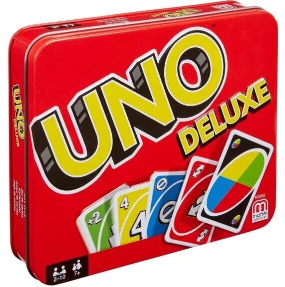 UNO DeLux mängukaardid hind ja info | Lauamängud ja mõistatused | kaup24.ee