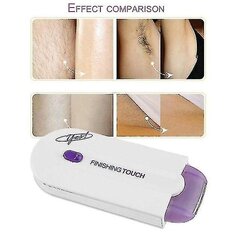 Finishing Touch Hair Remover Valutu epilaator Mikrovibratsiooniga Yl hind ja info | Epilaatorid, raseerijad | kaup24.ee