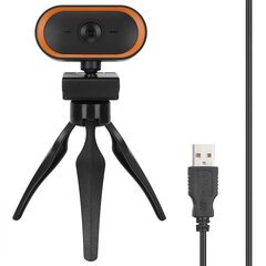 Arvutikaamera USB-veebikaamera Kõrglahutusega 2K veebikaamera Live Video ConferenceOrange jaoks hind ja info | Arvuti (WEB) kaamerad | kaup24.ee