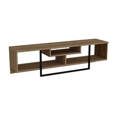 ТВ столик Kalune Design Asal 150 см, коричневый/черный цена и информация |  Тумбы под телевизор | kaup24.ee