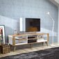 TV laud Kalune Design Ionis, tamm/valge hind ja info | TV alused | kaup24.ee