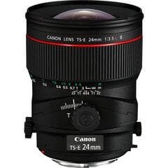 Canon TS-E 24mm f/3.5L II цена и информация | Объективы | kaup24.ee