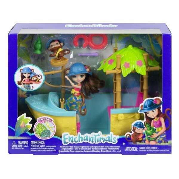 Enchantimals Junglewood paat hind ja info | Tüdrukute mänguasjad | kaup24.ee