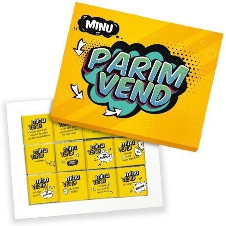 Šokolaadist kingitus "Minu parim vend", 60 g цена и информация | Maiustused | kaup24.ee