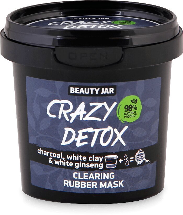 Beauty Jar Näomask puhastav Crazy Detox 20 g цена и информация | Näomaskid, silmamaskid | kaup24.ee