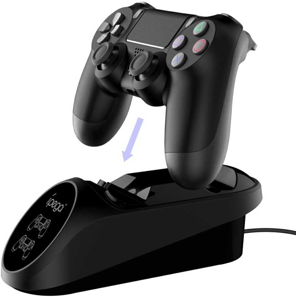 Laadimisjaam Dualshock 4 EXT port hind ja info | Mängupuldid | kaup24.ee