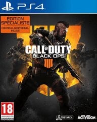 Call of Duty: Black Ops 4 - Specialist Edition PS4 цена и информация | Компьютерные игры | kaup24.ee