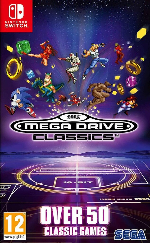 SEGA Mega Drive Classics Nintendo Switch цена и информация | Arvutimängud, konsoolimängud | kaup24.ee