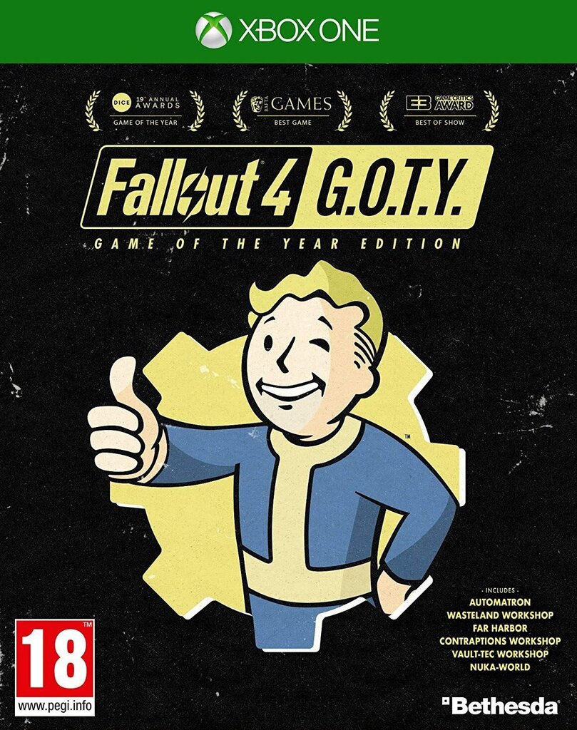 Fallout 4 (Game of the year) /XONE hind ja info | Arvutimängud, konsoolimängud | kaup24.ee