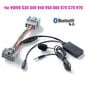 Auto Bluetooth 50 juhtmeta telefonikõne vabakäeseadme lisaadapter Volvo C30 S40 V40 V50 S60 S70 C70 V70 Xc70 S80 Xc90 mikrofoniga цена и информация | Turvasüsteemid ja 12V seadmed | kaup24.ee