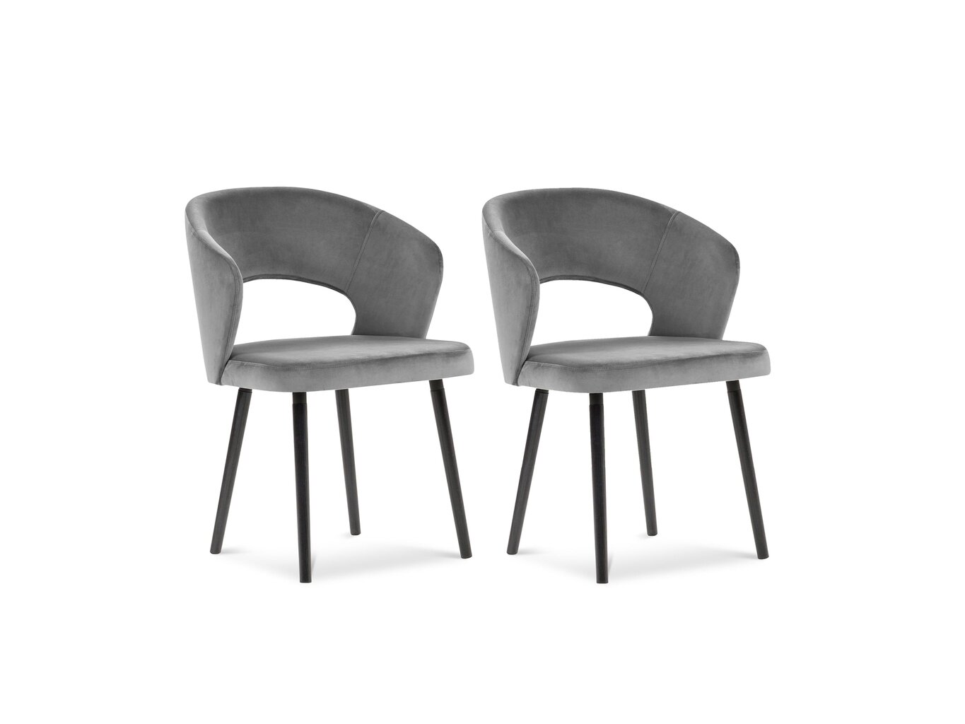 2 tooli komplekt Windsor and Co Elpis, hall hind ja info | Söögilaua toolid, köögitoolid | kaup24.ee
