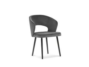 Набор из 2 стульев Windsor and Co Elpis, темно-серый цена и информация | Стулья для кухни и столовой | kaup24.ee