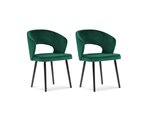 Набор из 2-х стульев Windsor and Co Elpis, темно зеленый
