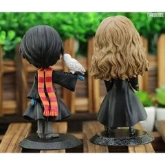 Versioon Harriesi märulifiguurid Potteri Anime Figuurid Kuumad filmid Autokoogikaunistus Lastele Mänguasjad Kingitus Tihe PVC Nukk must цена и информация | Коллекционные модели автомобилей | kaup24.ee