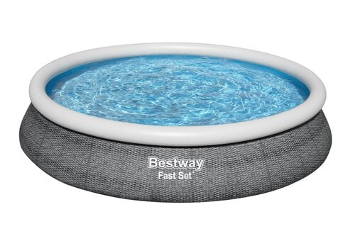Бассейн Bestway Fast Set, 457x84 см, с фильтром цена и информация | Бассейны | kaup24.ee