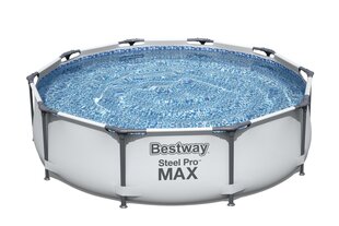 Karkassbassein Bestway Steel Pro Max, 305x76 cm, filtrita hind ja info | Bestway Jalgpall | kaup24.ee