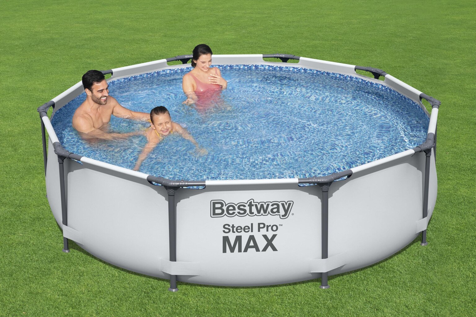 Karkassbassein Bestway Steel Pro Max, 305x76 cm, filtrita цена и информация | Basseinid | kaup24.ee