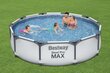 Karkassbassein Bestway Steel Pro Max, 305x76 cm, filtrita hind ja info | Basseinid | kaup24.ee