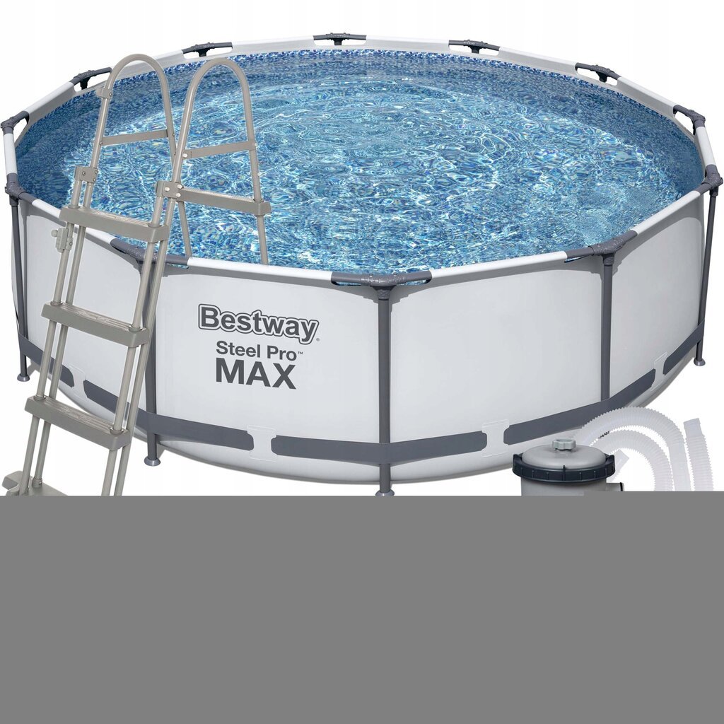 Karkassiga bassein Bestway 56418 Steel Pro Max, 366x100cm hind ja info | Basseinid | kaup24.ee