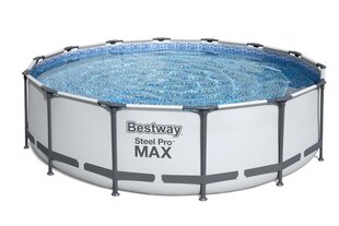 Karkassbassein Bestway Steel Pro Max veefiltriga, 427x107 cm цена и информация | Бассейны | kaup24.ee